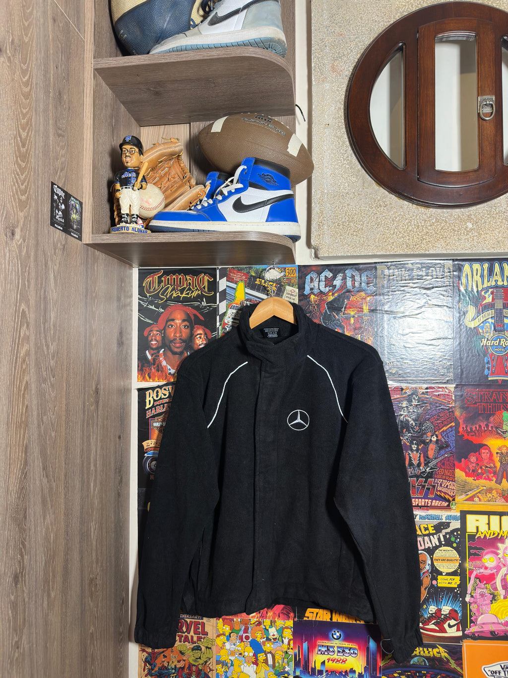 Mercedes benz fleece jacket