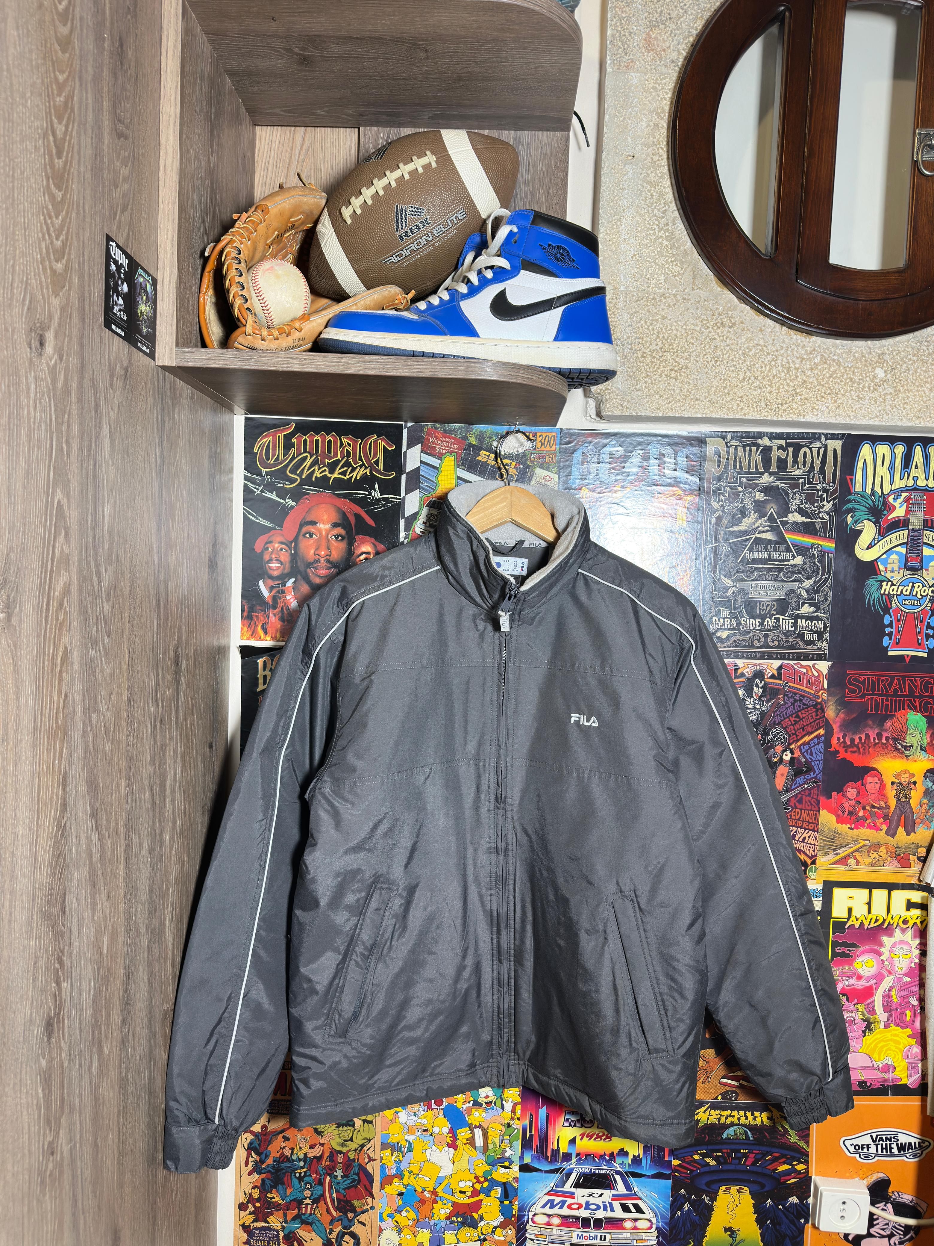 Heavy Fila windbreaker