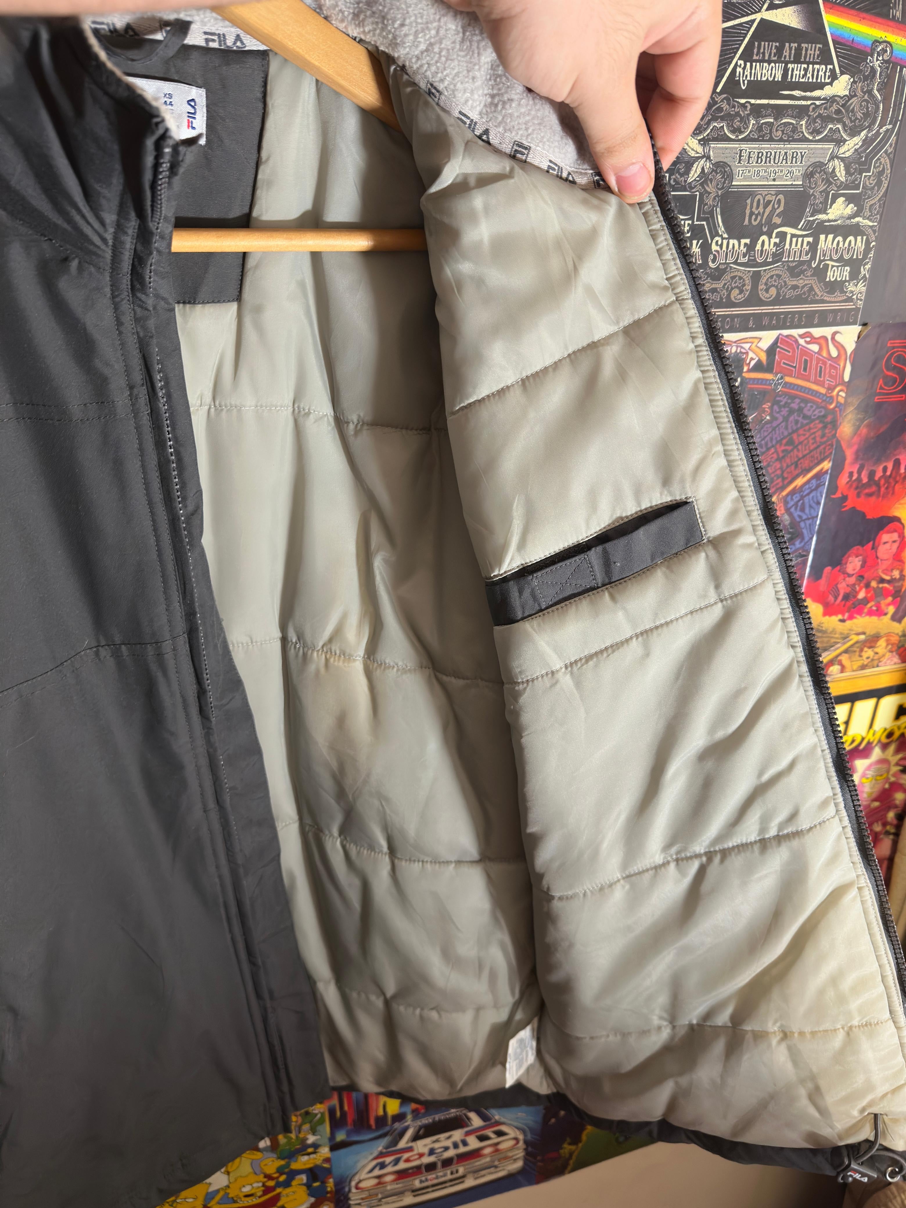 Heavy Fila windbreaker