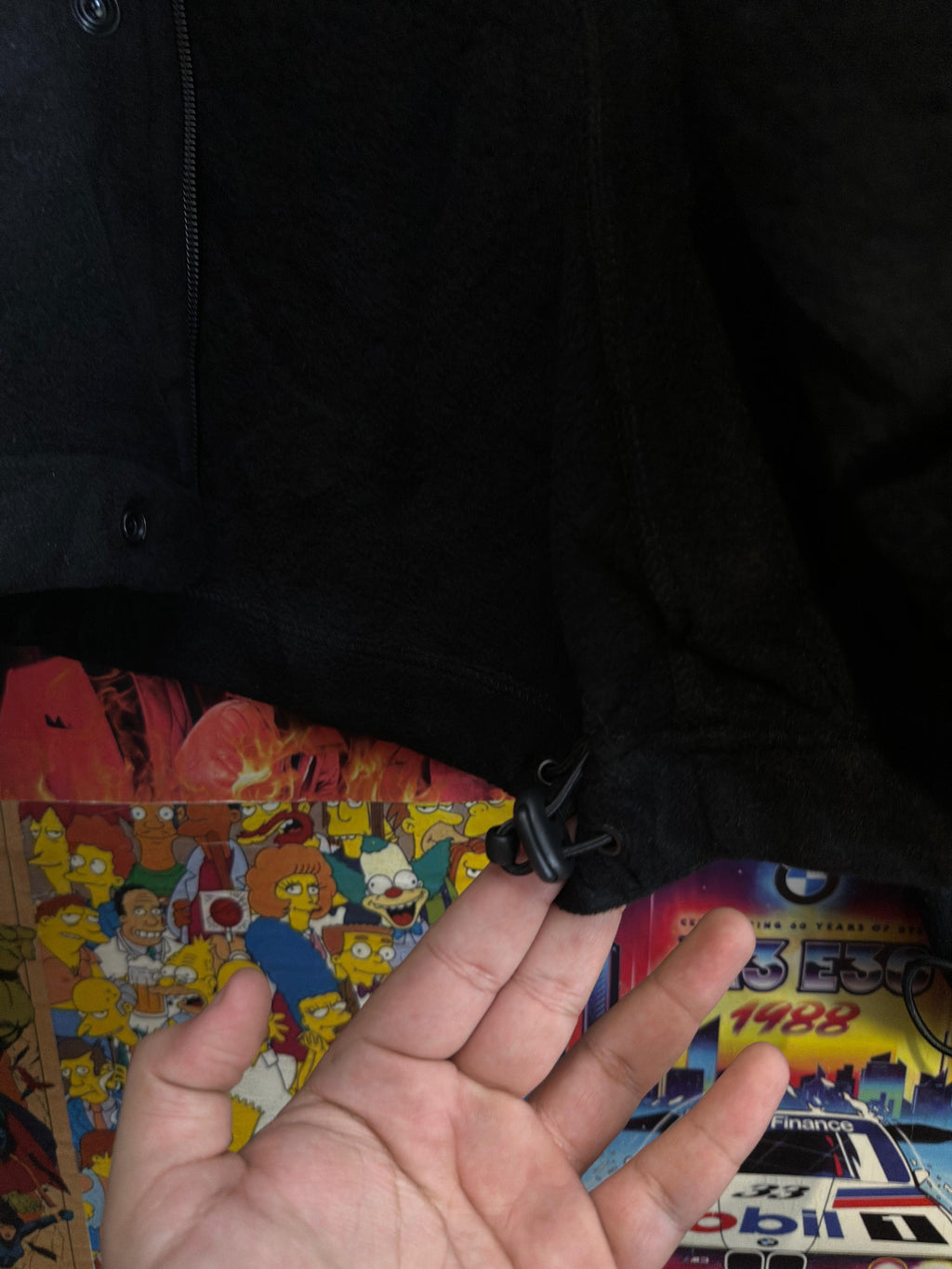 Mercedes benz fleece jacket