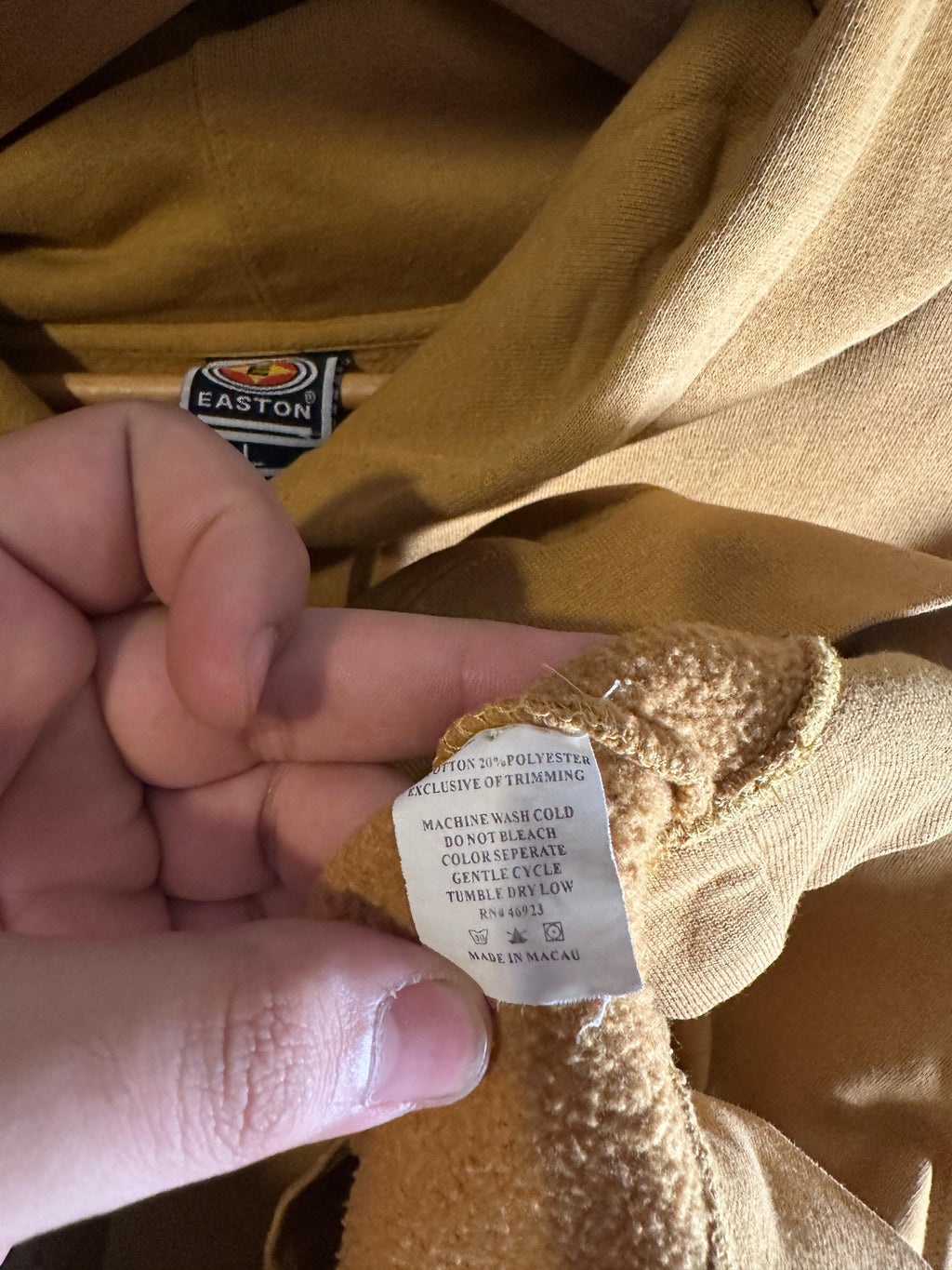 Vintage baseball hoodie